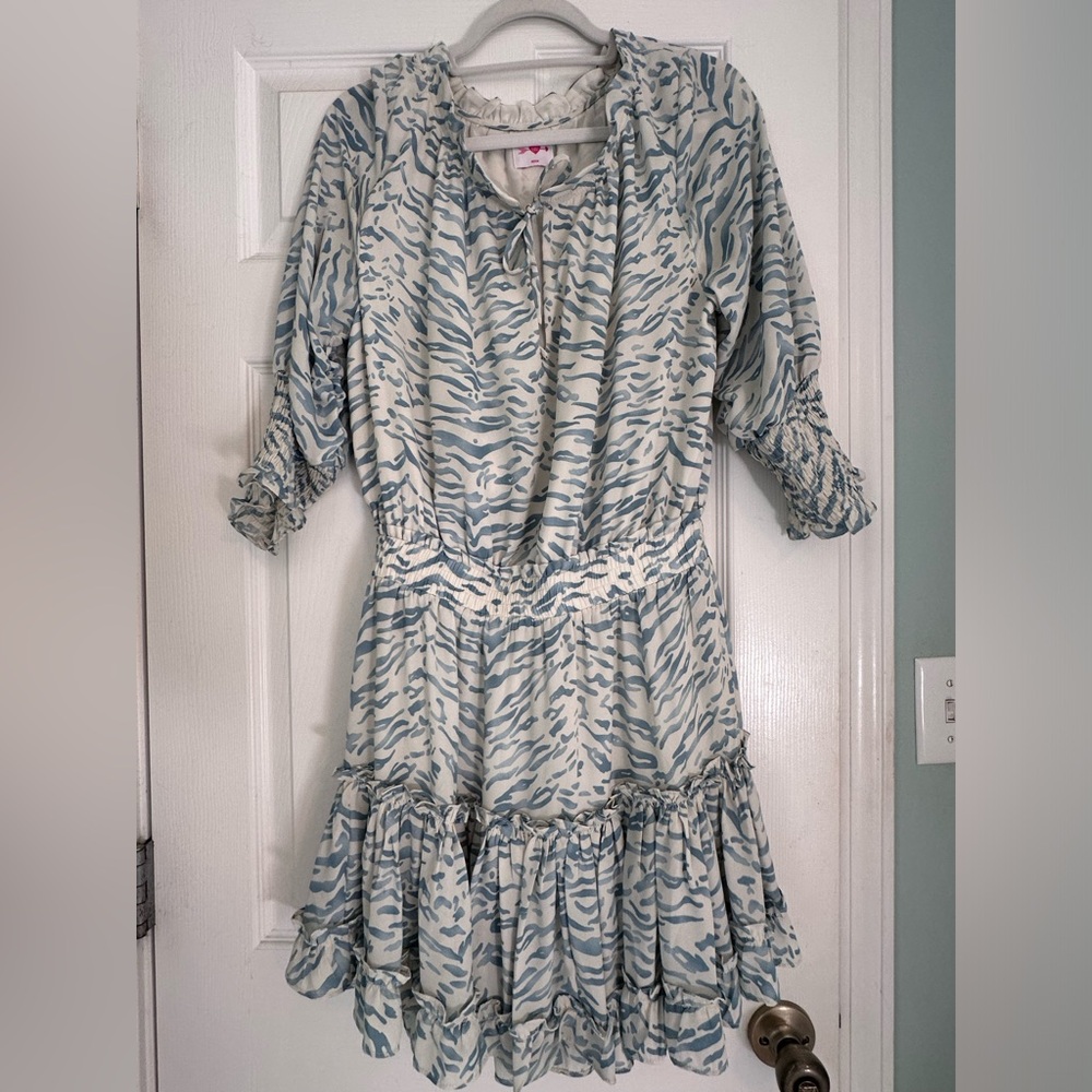 Buddy Love Ray Elastic Waist Mini Dress